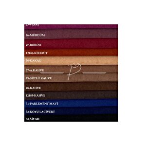 Yağ Yeşil'i,kadife Dokulu Fon Perde,pilesiz Ekstrafor Büzgülü A Kali̇te,(tek Kanat)