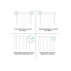 Yağ Yeşil'i,kadife Dokulu Fon Perde,pilesiz Ekstrafor Büzgülü A Kali̇te,(tek Kanat) 350x265 cm