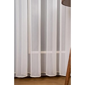 İpek Krep Düz Sade Şık Tül Perde Sık Pile