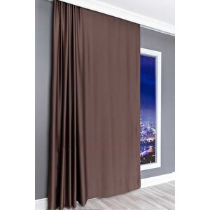 Kahverengi,blackout,güneşlik,güneş Geçirmez,ütü Istemez,1.kalite,karartma,ışık Geçirmez 120x200 cm