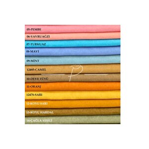 Petrol Mavisi Fon Perde,kadife Dokulu Fon Perde,pilesiz Ekstrafor Büzgülü A Kali̇te,(tek Kanat)