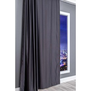 Antrasit,blackout,güneşlik,güneş Geçirmez,ütü Istemez,,karartma,ışık Geçirmez 450x190 cm