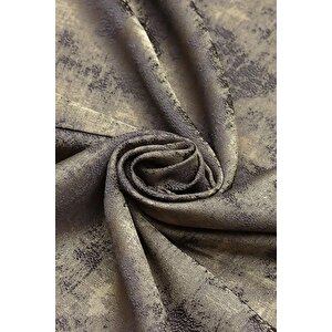 Fon Perde Royal Desen, Yeni Sezon, Pileli, Kırışmaz, Sarı Lacivert, Özel Koleksiyon (tek Kanat)