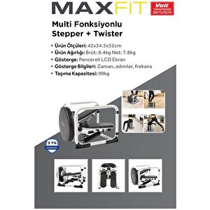 Maxfit Multi Foksiyonlu Stepper
