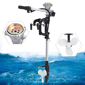 Benzinli Tekne Motorları İçin Uzun Şaft Komple Set (tüm Modellere Uyumlu)