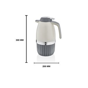Elegant Serisi - Gri - 2 Lt Cam Termos Ste-6159 Gri