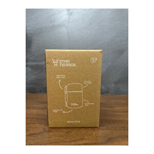 Thermbox 500 Ml Paslanmaz Çelik Yemek Termosu | Bebek Mama Ve Yemek Termosu - Krem