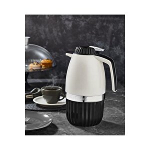 2 Litre Elegant Serisi Siyah Cam Termos Siyah