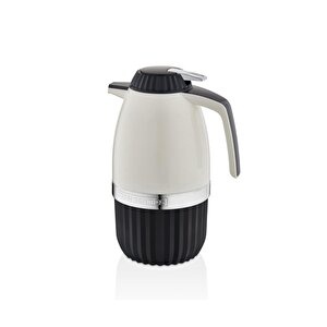 2 Litre Elegant Serisi Siyah Cam Termos Siyah