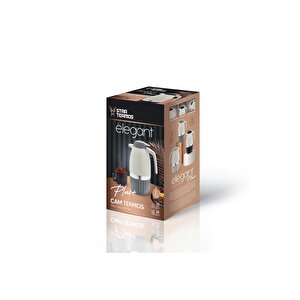 Elegant + Plus Seri̇es - Bej - 2 Lt Cam Termos Ste-6161