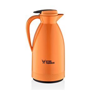 Morepse Serisi 1.5 Litre Cam Termos - Turuncu