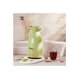 Morepse Serisi 1.5 Litre Cam Termos - Yeşil