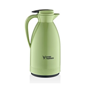 Morepse Serisi 1.5 Litre Cam Termos - Yeşil