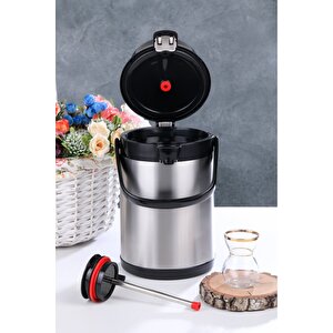 2007 Pompalı 2,5 Litre İçi Dışı Çelik Termos