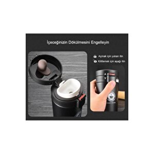 380 Ml Çift Katlı Mug Termos Filtreli Kapak 64192