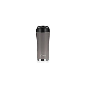 Kahve Kupasi İçi̇ Dişi Çeli̇k Çi̇ft Katli Termos Mug 400 Ml Kahve