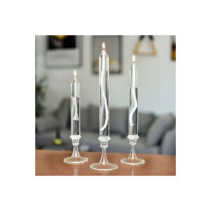 Dekoratif Hediyelik El Yapımı Kandil 3'lü Set 23/26/29cm