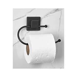 903 Kare Yapışkanlı Wc Kağıtlık Mat Siyah