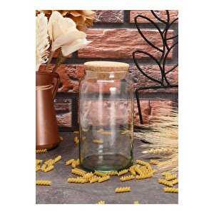 Paşabahçe Woody Bamboo Kapaklı Aware Collection Kavanoz 1130 Cc