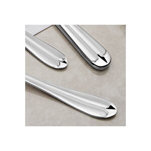 Saray 12 Adet Saten Yemek Bıçak 1 Düzine Saten Çelik Yemek Bıçak 18-10 304 1. Kalite