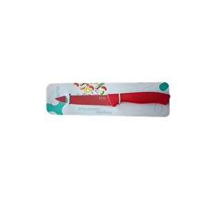 Kino Dilimleme Bıçağı Kırmızı Renk (24 Cm)