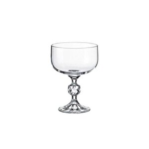 Crystalıte 6,lı Paket Kristal Ayaklı Cam Cup 200 Ml