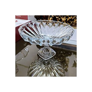 Kristal Ayaklı Meyvelik Kase 30 Cm