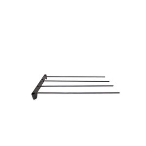 Asvera Teno Çok Amaçlı Raf - 4 Katlı Metal Ayakkabılık - Organizer - Kitaplık - Çiçeklik