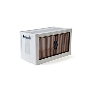 Emayhome Fold & Go Katlanır Dolap - Beyaz - 55 Lt