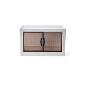 Emayhome Fold & Go Katlanır Dolap - Beyaz - 55 Lt