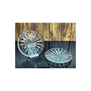 Tatlı & Pasta Tabak Kristal 19 Cm 6 Adet
