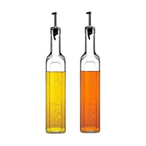 80229 Cam Yağlık 2 Li 500ml 500ml Metal Kapak