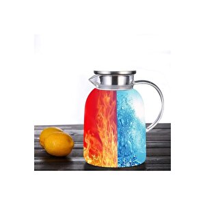 Borosilikat Cam Sürahi 1,8 Lt