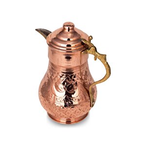 Premium Collection Martı El İşlemeli Bakır Sürahi
