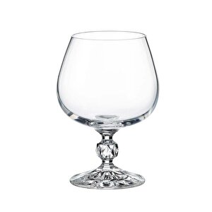Collection Sterna Kristal 6'lı 250cc Kahve Yanı Su Bardağı/konyak Kadehi Seti