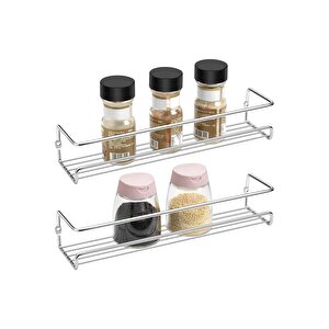 Metal Baharatlık 2 Li Set 33 X 7 Cm