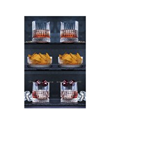 6 Parça Elysıa Keyif Seti - 4 Viski/meşrubat Bardağı Ve 2 Çerezlik Fma05258 Fma03021 244