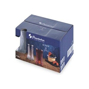 42901 Elysia 6 Lı Cam Çay Bardağı 170 Cc Orjin. Kutulu