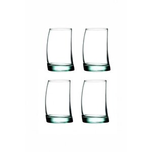 4'lü Penguen Meşrubat Bardağı 42550 Limonata Bardağı Yeşil