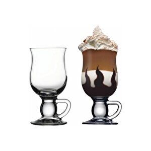 44159 Irısh Coffe Latte Bardağı Kulplu Bardak 2 Adet