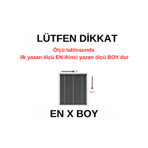 Gri 50 Mm Ahşap Görünümlü Jaluzi Perde 160x200 cm