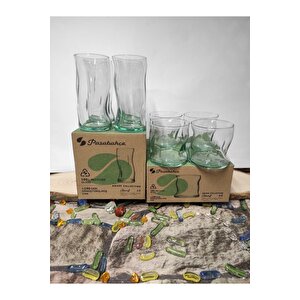 8 Parça Aware Collection Su-meşrubat Bardağı.%100 Geri Dönüşümlü Bardak