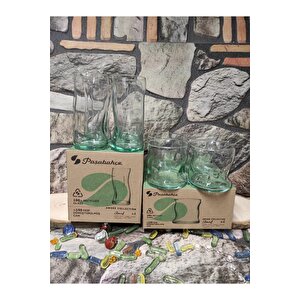 8 Parça Aware Collection Su-meşrubat Bardağı.%100 Geri Dönüşümlü Bardak