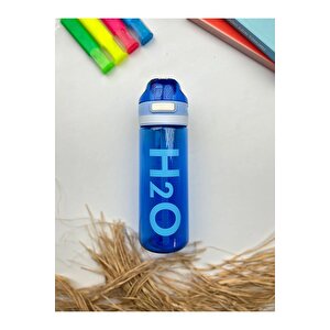 H2o Polikarbon Matara 650 Ml Mavi Renk