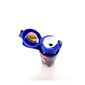 Deri Kılıflı Cam Matara - 500 Ml-h2o87152 Lacivert