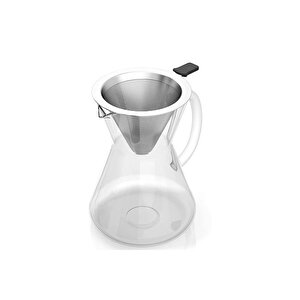 Chemex Filtreli Kahve Demliği  600 Ml Borosilikat Cam