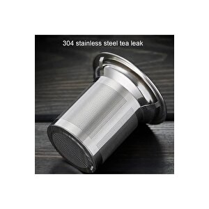 Süzgeçli Cam Demlik Isıya Dayanıklı 950 Ml