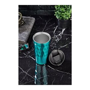 Prizma 350 Ml Çelik Mug Termos Yeşil Ckr2048