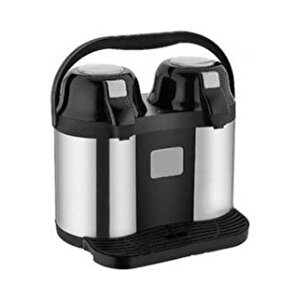 2027 5 Litre Çiftli Pompalı Çelik Termos