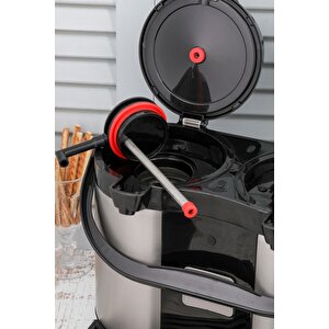 2027 5 Litre Çiftli Pompalı Çelik Termos